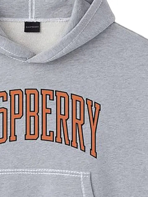 GV Gallery logo-print contrast-stitch hoodie