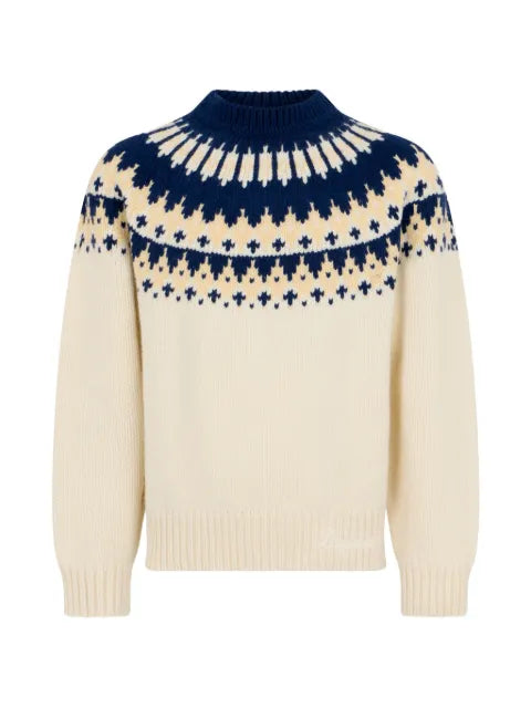 DSQUARED2 Hybrid Chevron Jacquard pullover