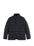Fay quilted double-breasted jacket