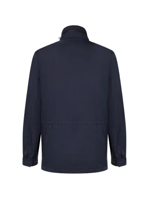 Loro Piana high-neck multi-pocket jacket
