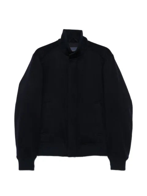 Paul & Shark cashmere high-neck jacket