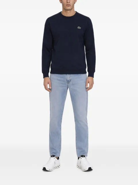 Lacoste cotton fleece sweatshirt