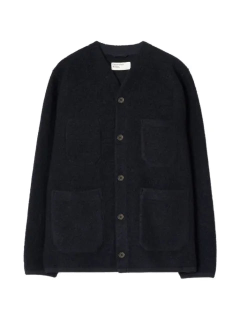 Universal Works button-up fleece cardigan