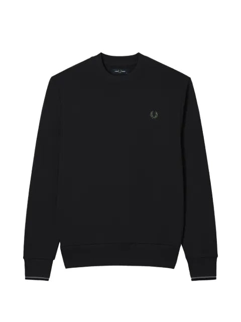 Fred Perry Laurel Wreath embroidered sweater