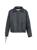 UNDER THE SIGN Dustborn Light patchwork bomber jacket