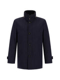 Herno button-fastening jacket