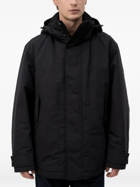 BOSS hooded zip-up jacket
