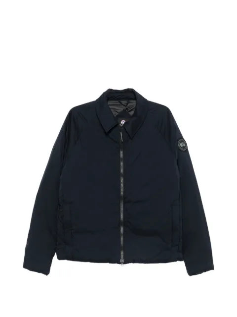 Canada Goose logo-patch raglan-sleeve jacket