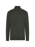Seventy ribbed-knit quarter-zip sweater