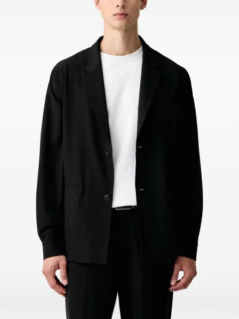 Armani Exchange logo-tag blazer