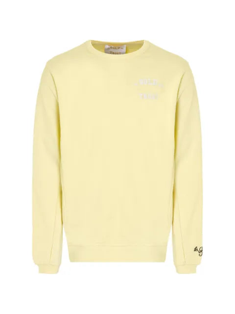 In Gold We Trust The Slim Light logo-embroidered sweatshirt
