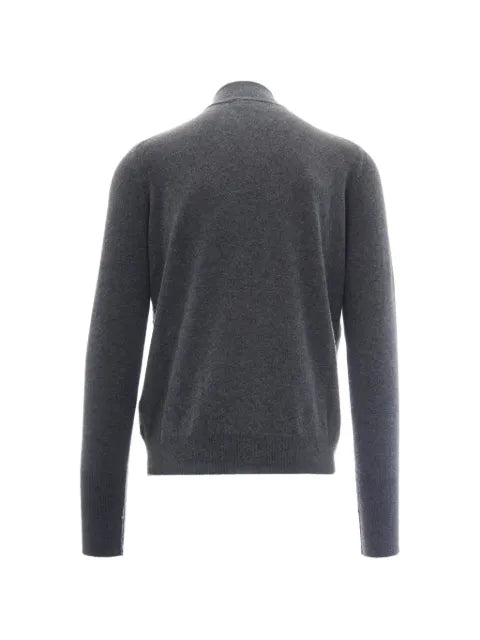 Ballantyne argyle-intarsia cashmere cardigan