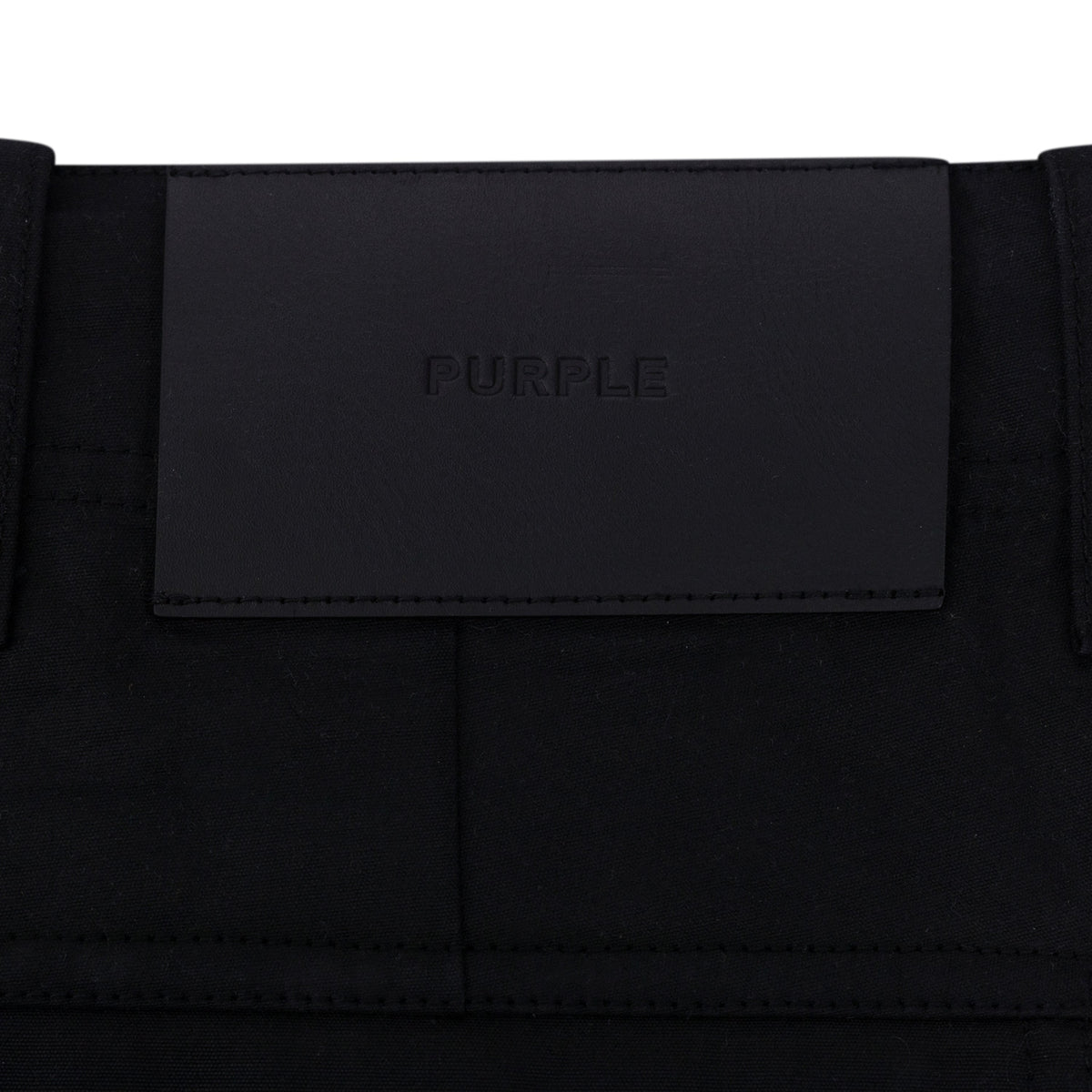 Black Woven Cargo Pants