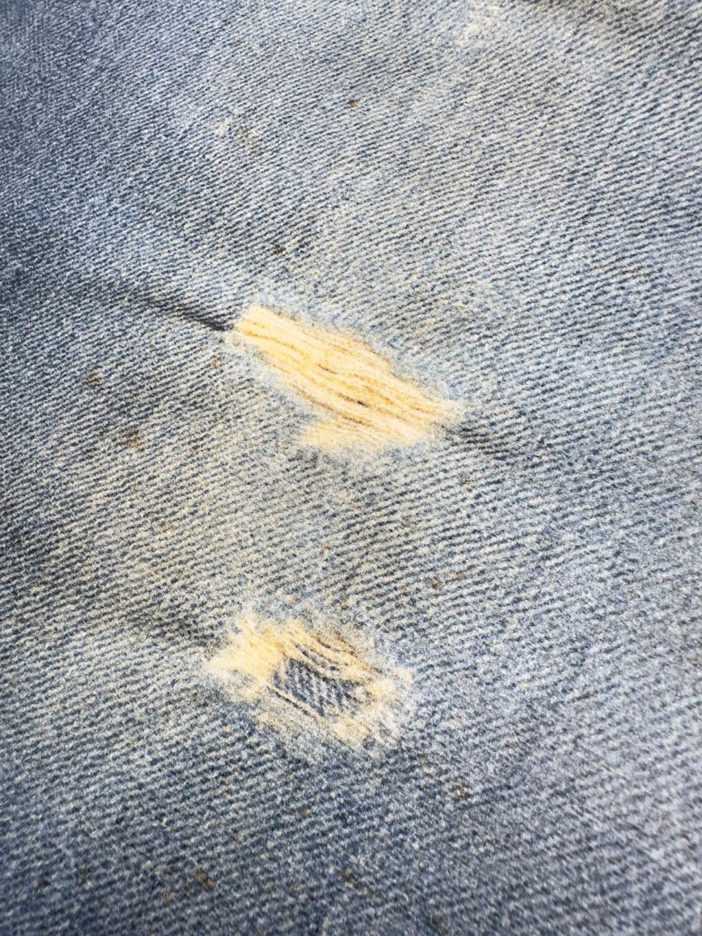 Acne Studios Distressed Denim Knee‑Length Shorts