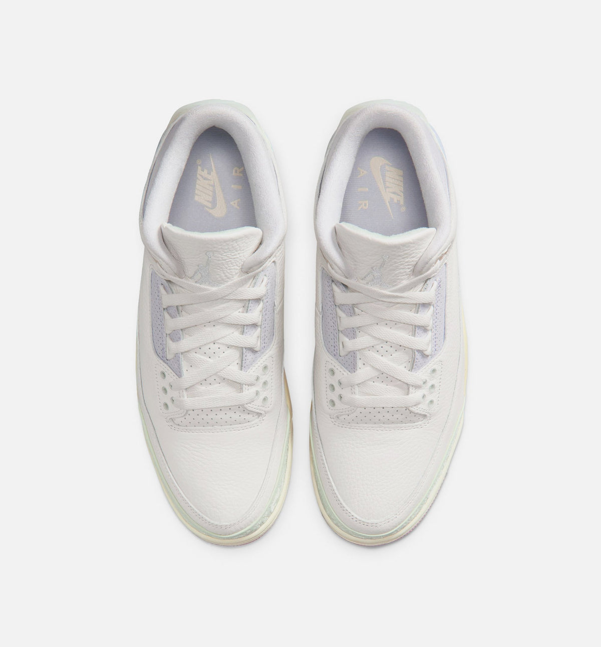 Air Jordan 3 Retro Sail & Jade Aura – Men's Lifestyle Shoe | Sail/Jade Aura/Aura/Iced Carmine