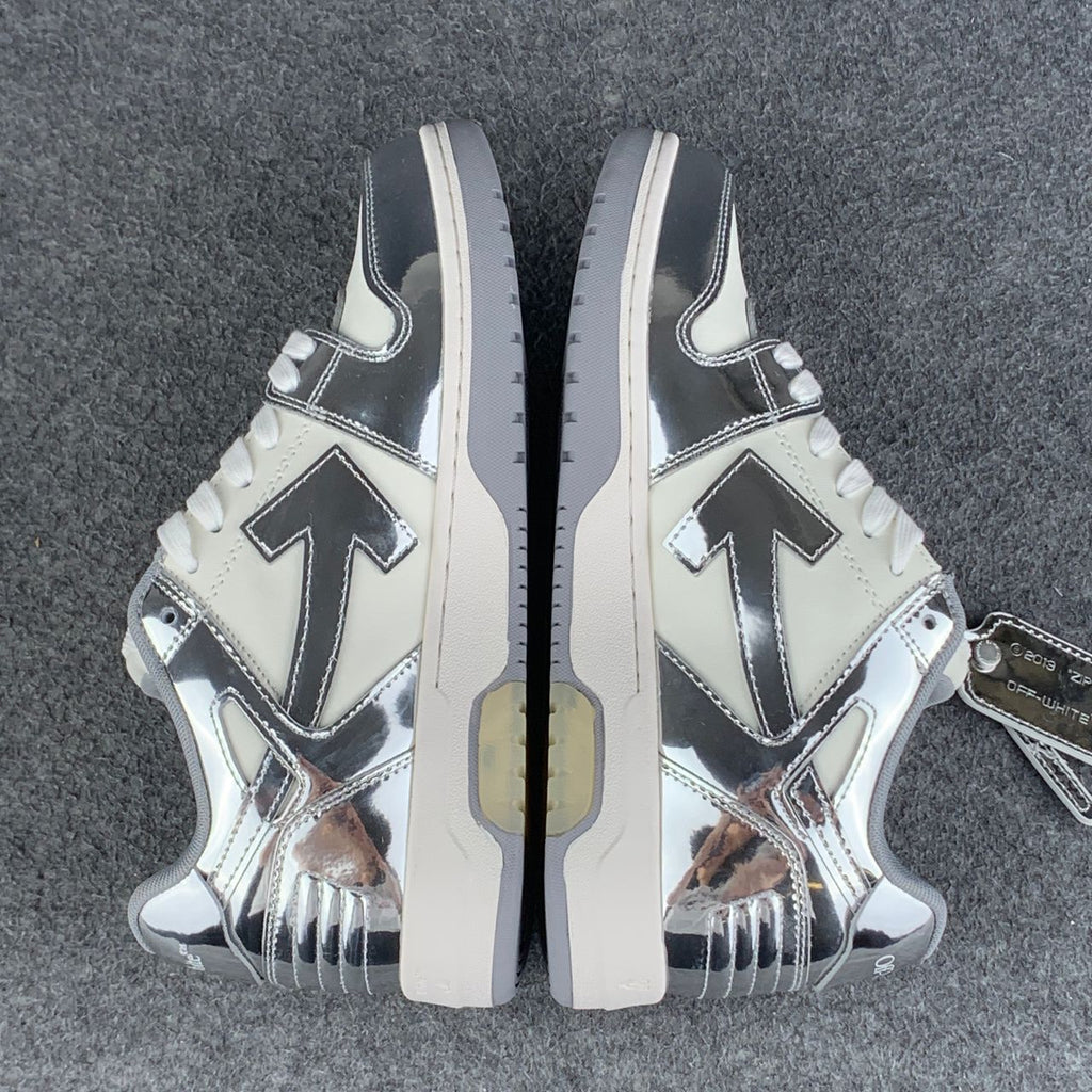 Off-White Out of Office 'Mirror Silver'