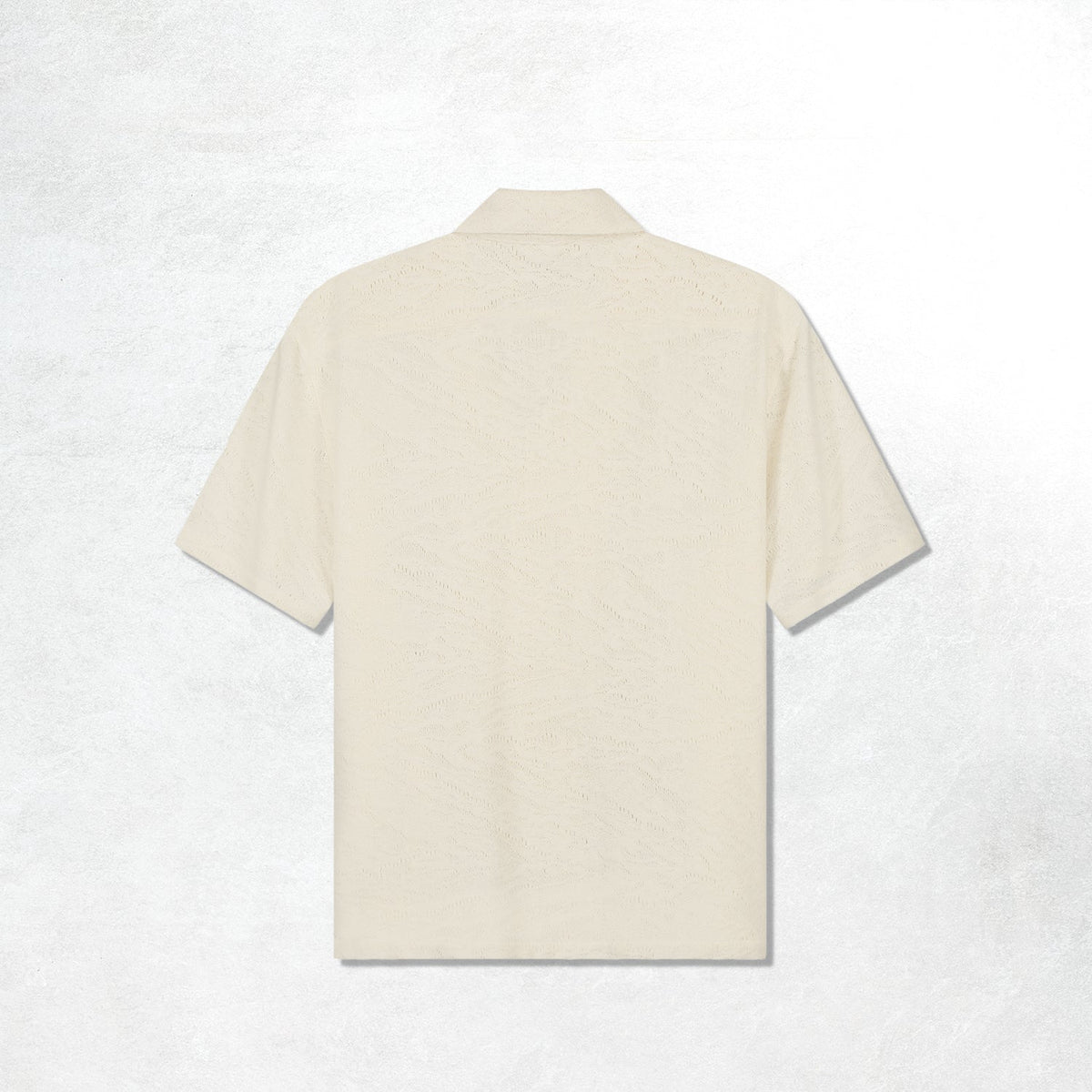 Arte Crochet Shirt: Cream