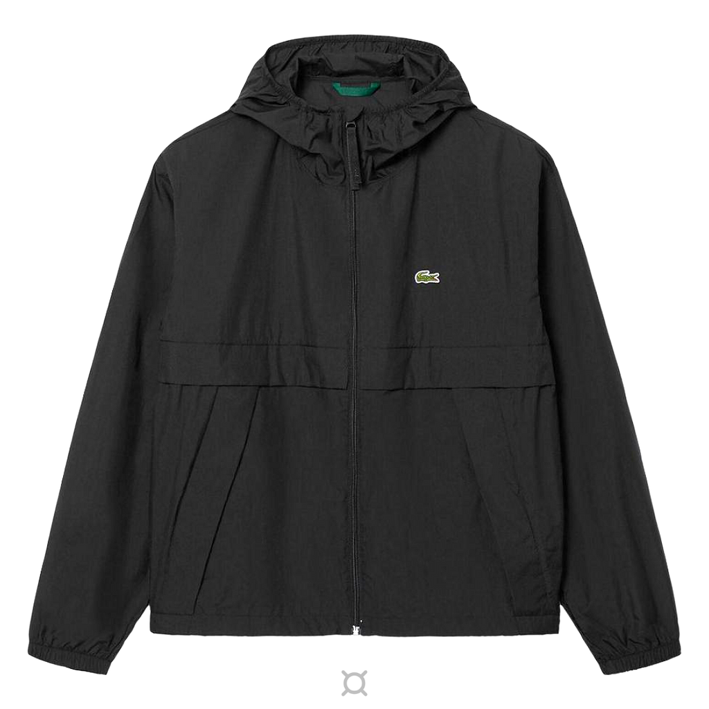 Lacoste Black Windbreaker