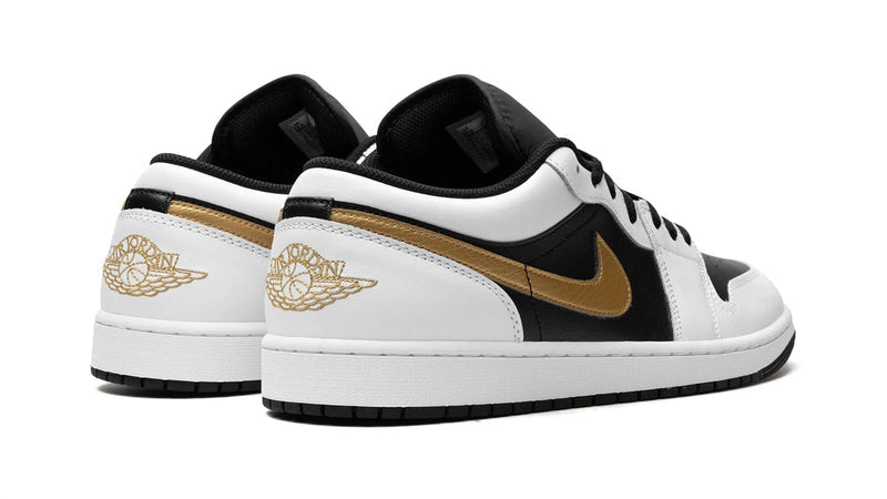 Air Jordan 1 Low 'Gold Swoosh' Men's & Women's Sneakers