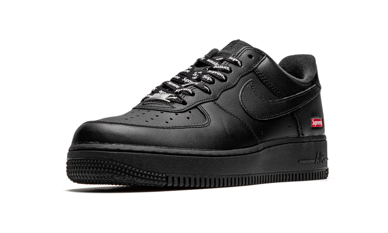 Nike Air Force 1 Low Supreme 'Mini Box Logo' Black (CU9225-001)