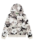 Denim Tears The Cotton Wreath Zip Sweatshirt White Camo