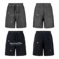 Martine Rose Letter Graphic Relaxed-Fit Shorts