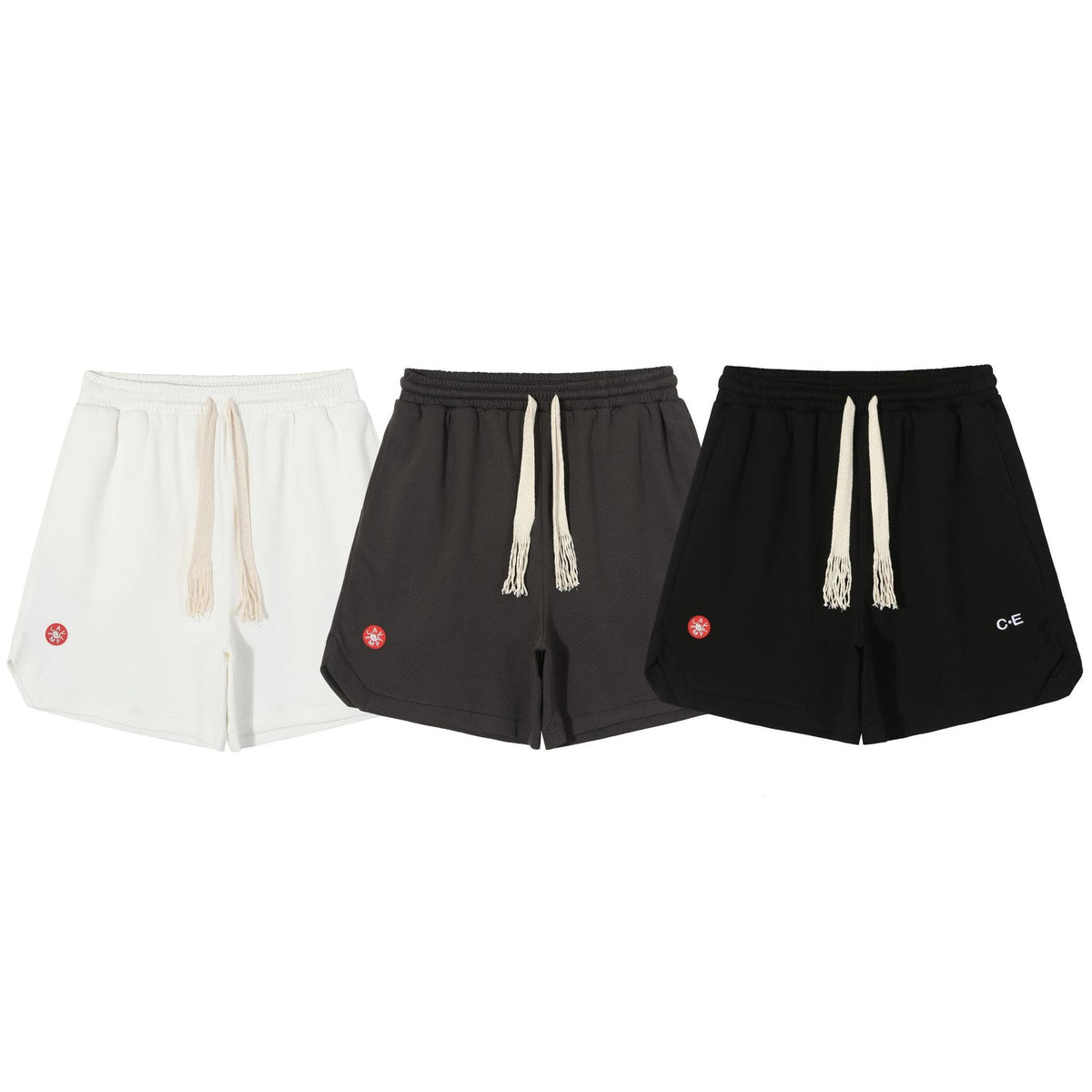 Cav Empt Pique Double-Layer Letter Embroidered Shorts