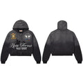 Vale Forever Lives Forever Vale Sport Polo Zip Hoodie — Black