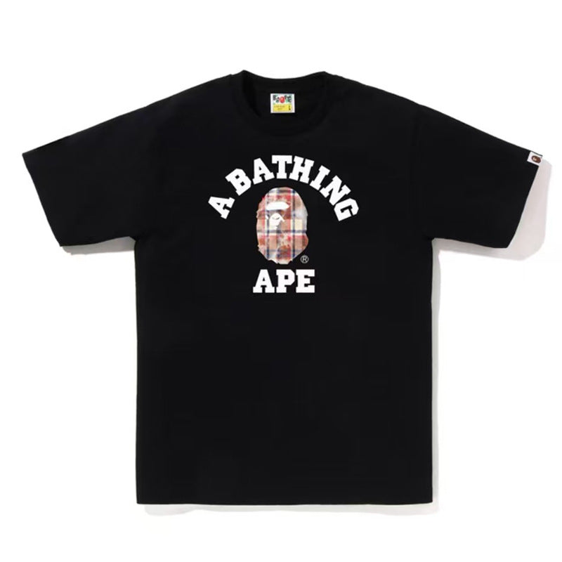 BAPE Ape Head & Shark Graphic Tee Loose Unisex Streetwear T-Shirt