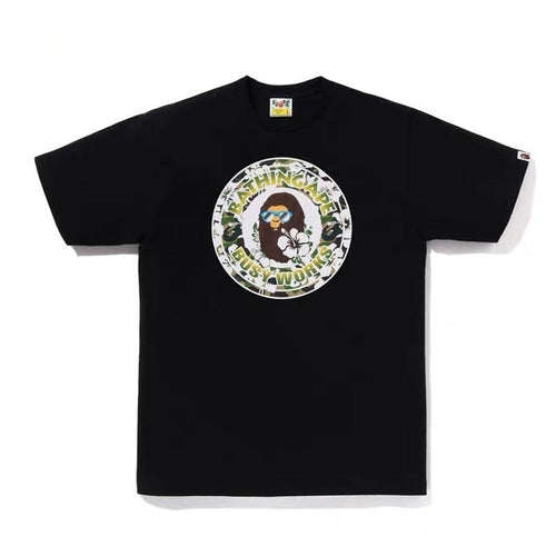 BAPE Ape Head & Shark Graphic Tee Loose Unisex Streetwear T-Shirt
