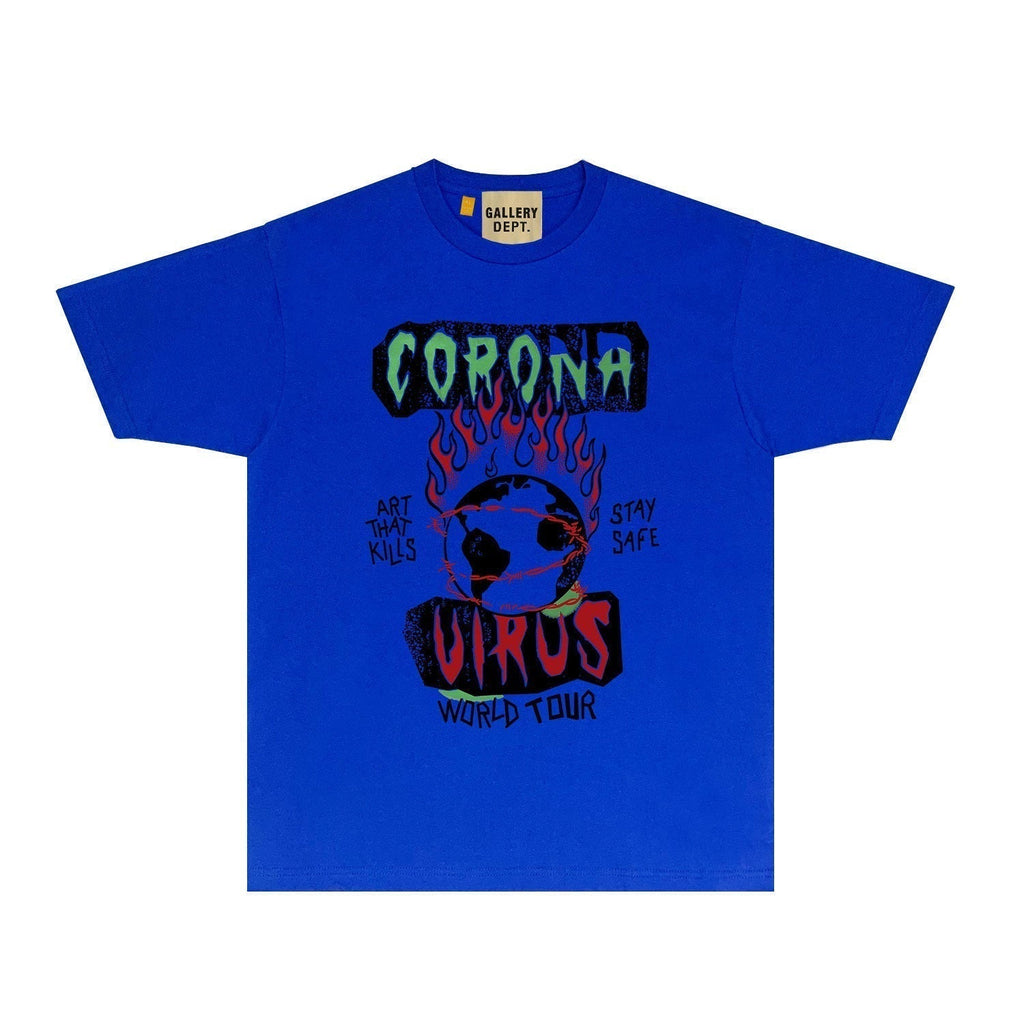 Gallery Dept T Shirts European And American Tee Shirt Short Sleeve T-Shirt Blouse