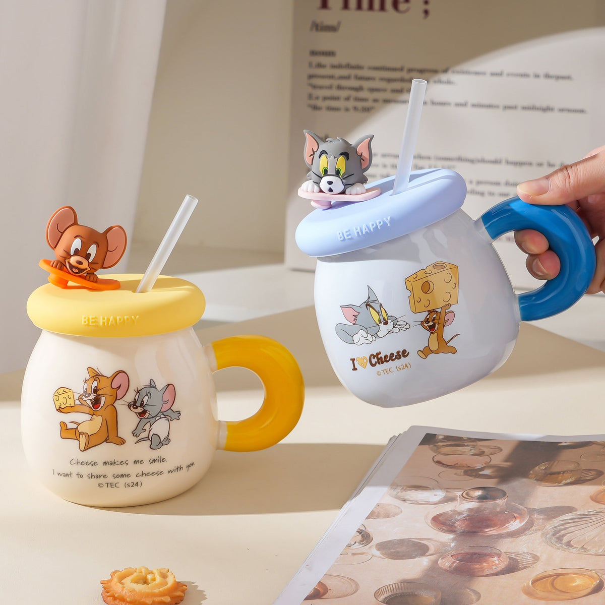 Tom & Jerry Cheesy Mischief Mug