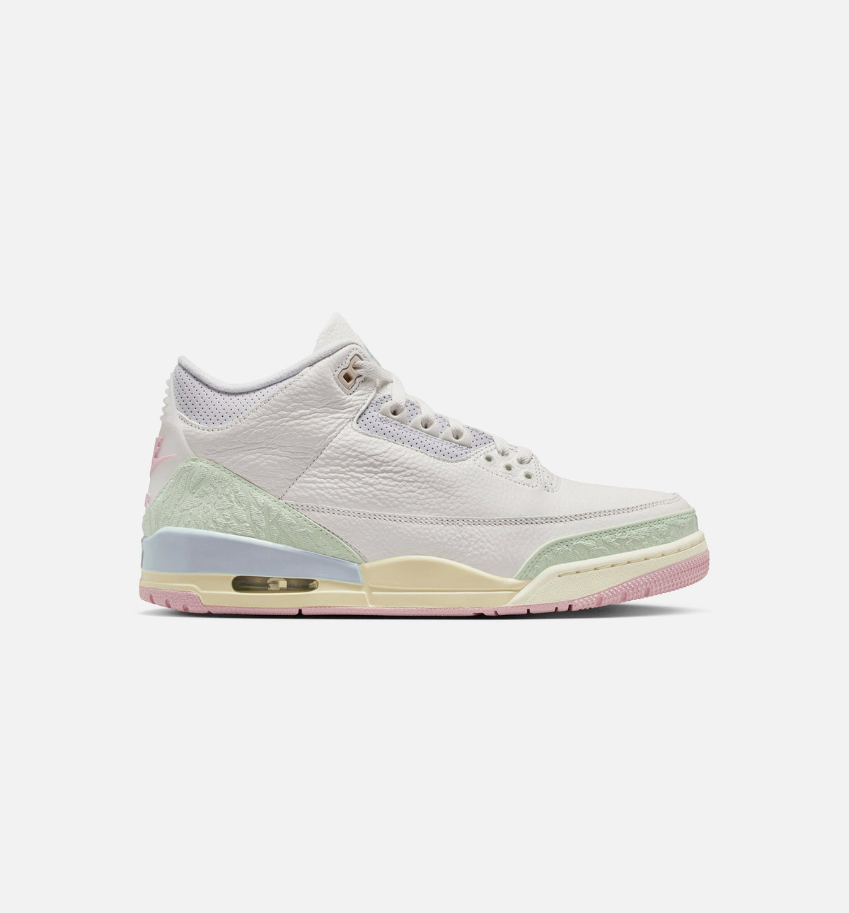 Air Jordan 3 Retro Sail & Jade Aura – Men's Lifestyle Shoe | Sail/Jade Aura/Aura/Iced Carmine