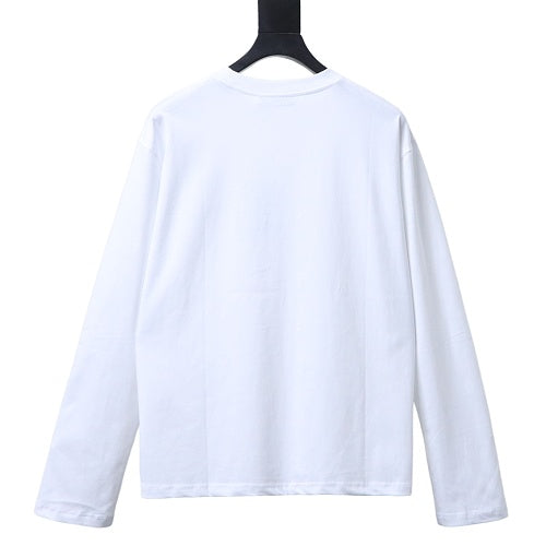 AC Logo long-sleeve logo t-shirt white