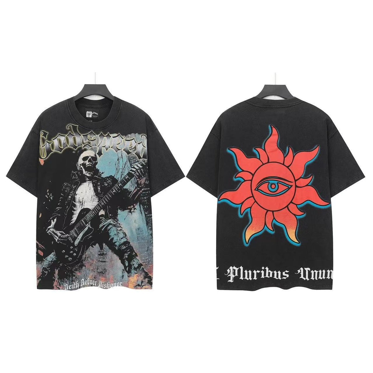 Godspeed Musician Sun-Eye Graphic T-Shirt