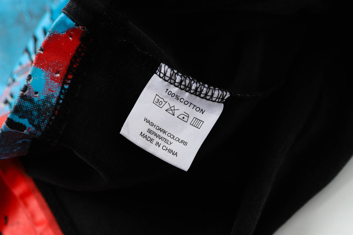 Godspeed Washed Black Rock Graphic T-Shirt
