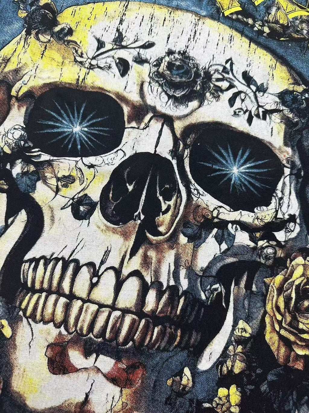 Godspeed Skull & Rose Graphic T-Shirt