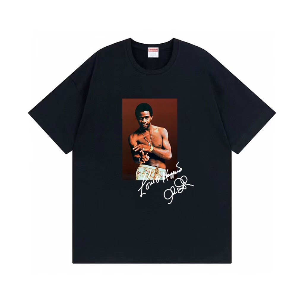 Supreme Al Green Portrait Graphic Short-Sleeve T-Shirt