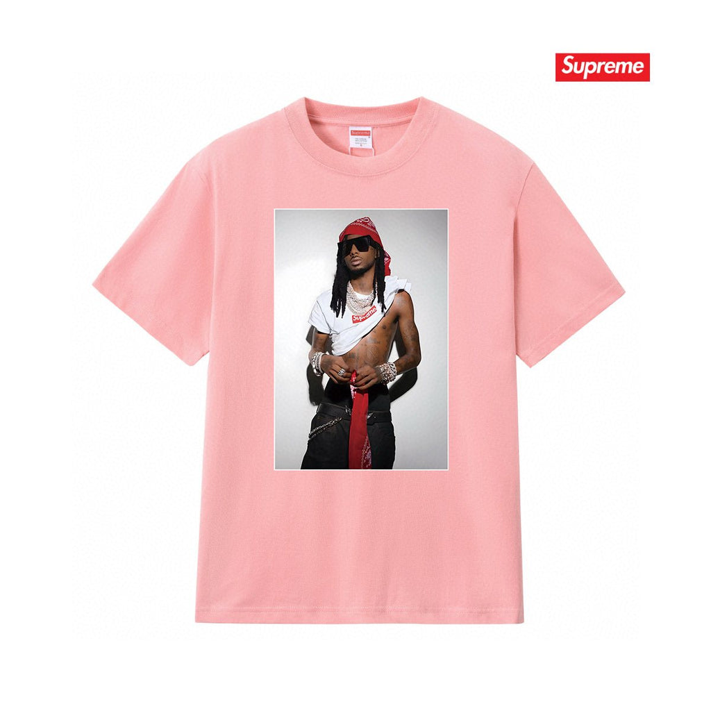 Supreme Playbi Caarti Portrait Graphic T-Shirt