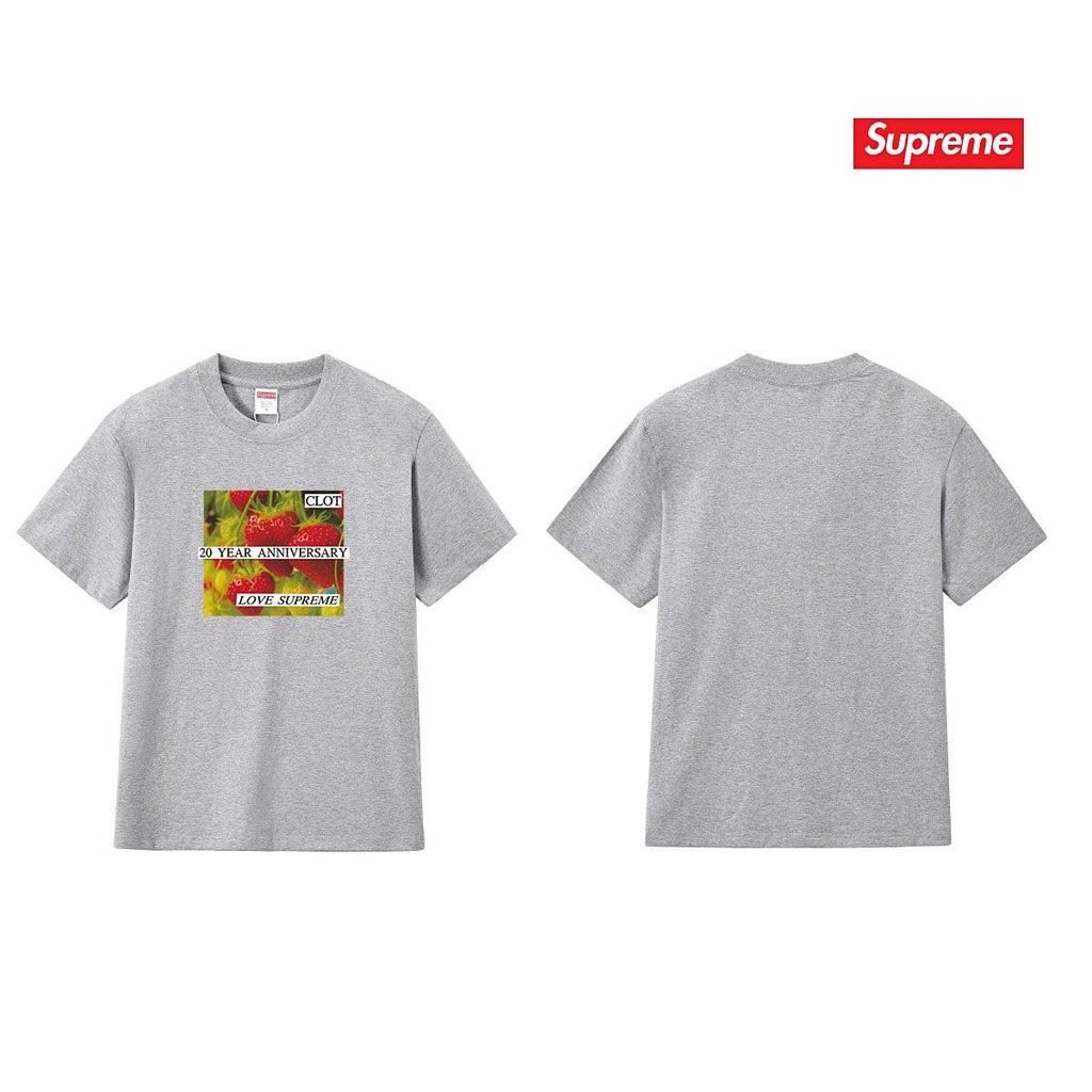 Supreme Floral Anniversary Graphic T-Shirt