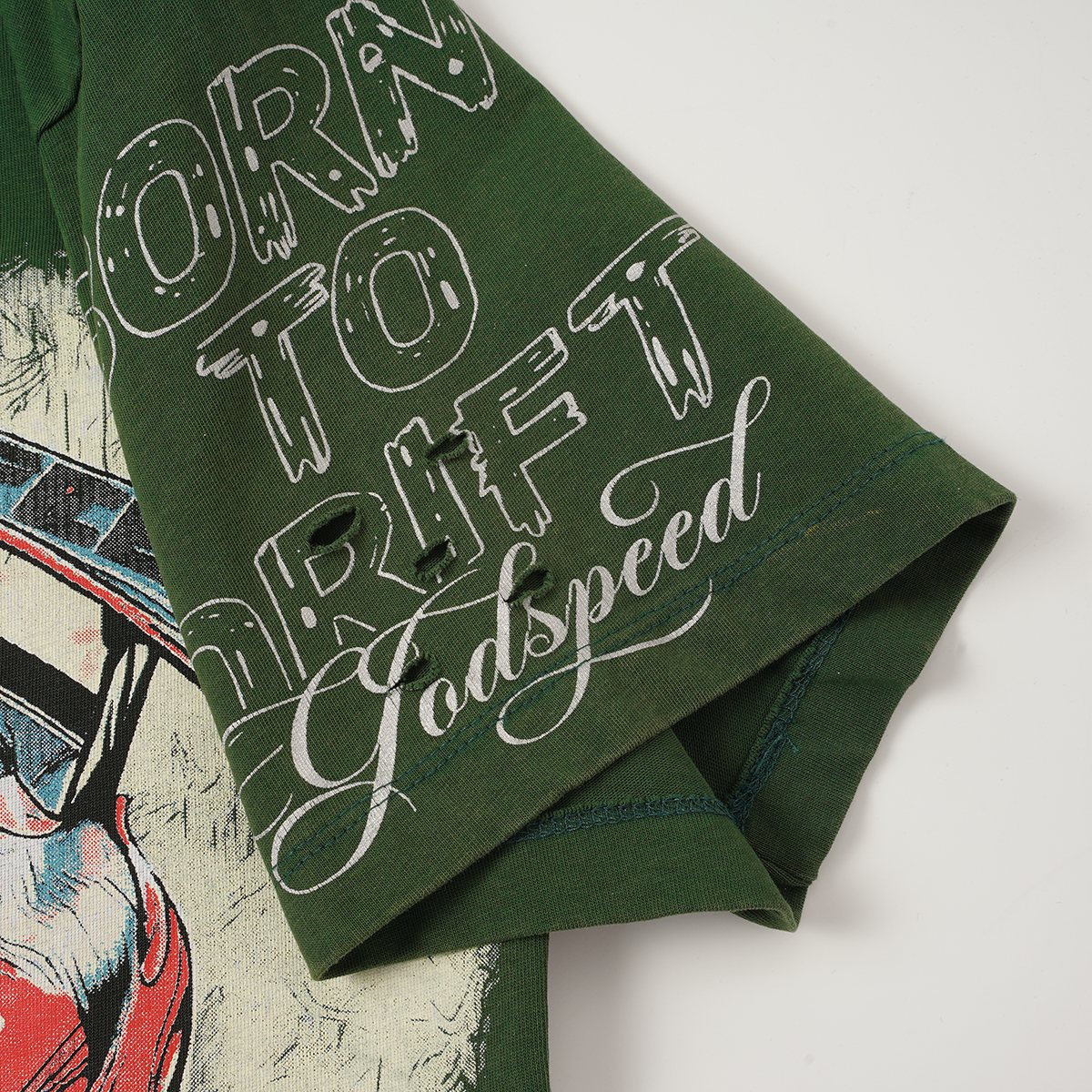 Godspeed Born to Drift Racing Graphic T-Shirt