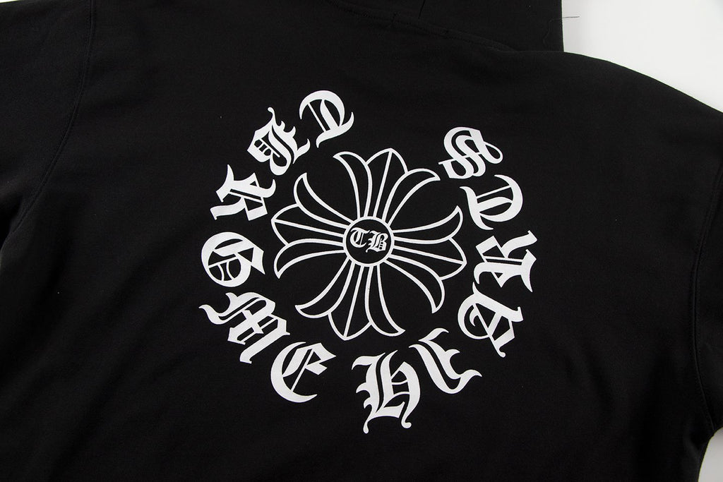 Chrome Hearts Flower Back Graphic Hoodie