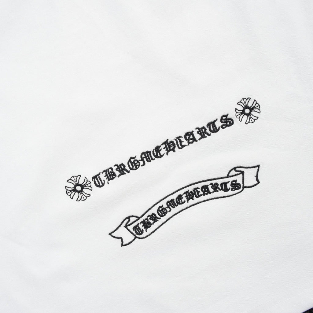 Chrome Hearts Contrast Cross Applique T-Shirt
