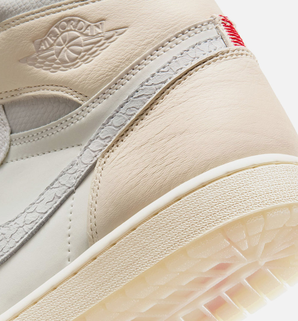 Air Jordan 1 Retro High OG Sail | Men's Lifestyle Shoe | Sail/Varsity Red/Light Ivory/Coconut Milk/Phantom