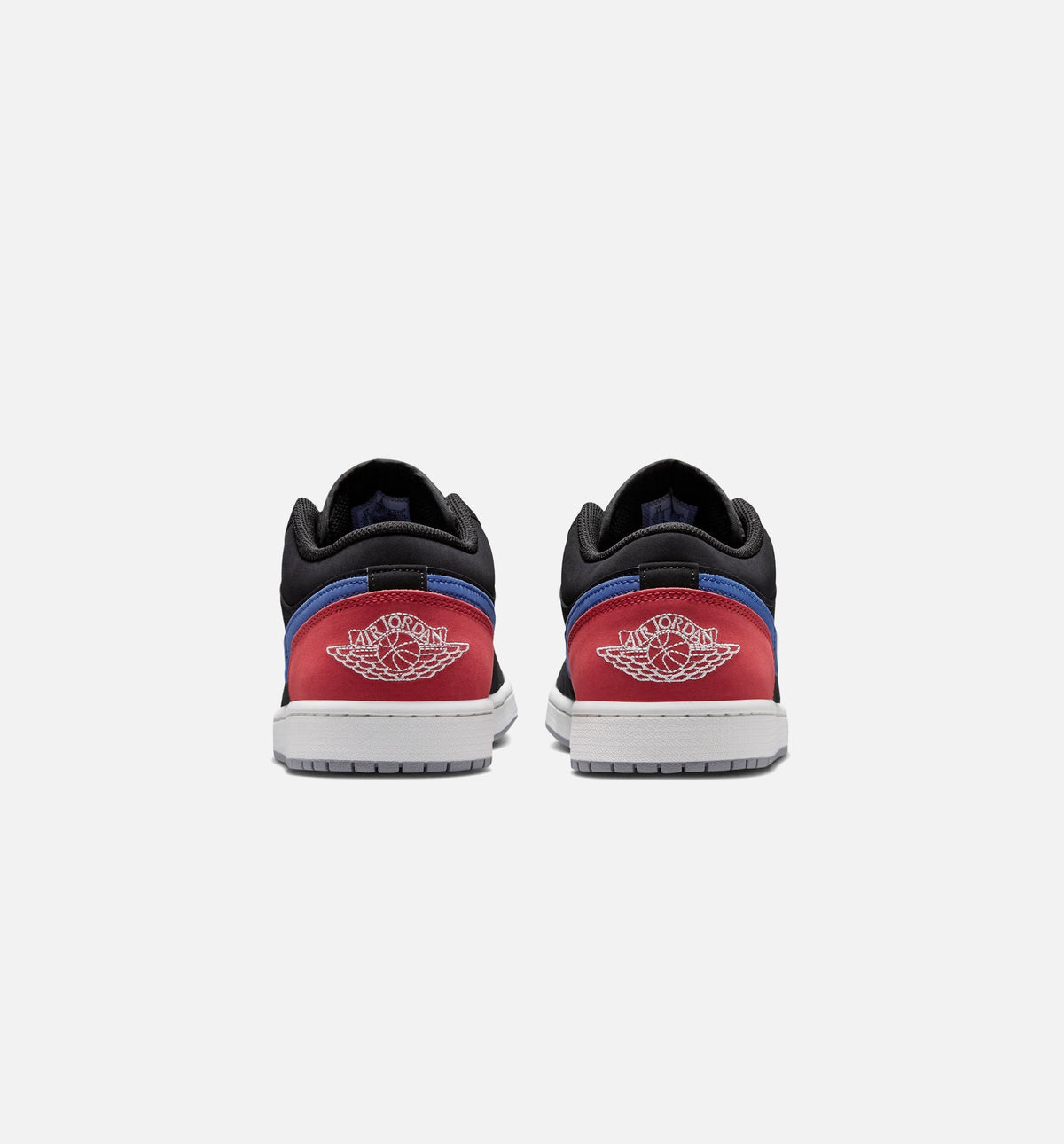 Air Jordan 1 Low Men's Sneakers - Black / Summit White / True Blue / Varsity Red