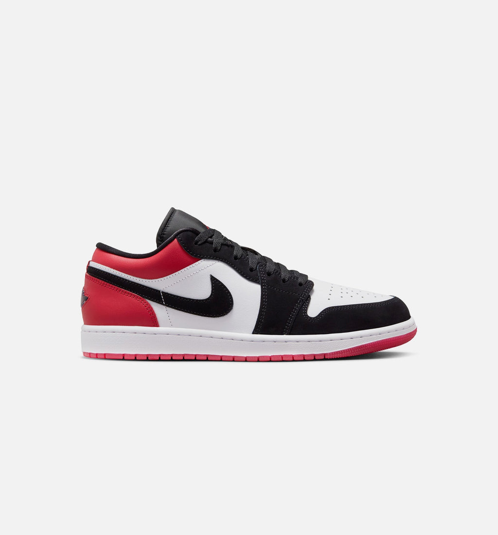 Air Jordan 1 Low SE Men's Sneakers - White / University Red / Black