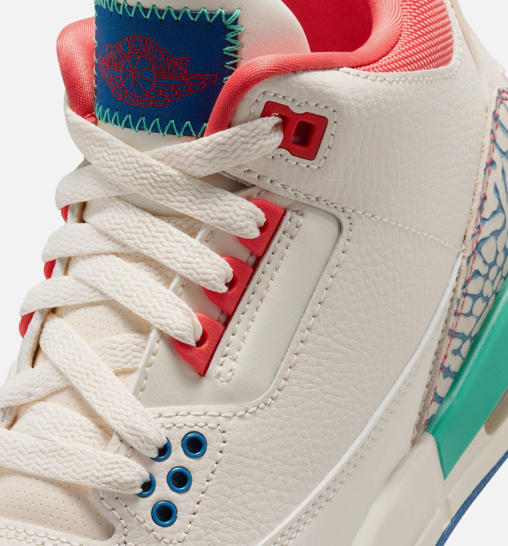 Air Jordan 3 Retro “Play Your Way” Grade School Lifestyle Shoes (GS)