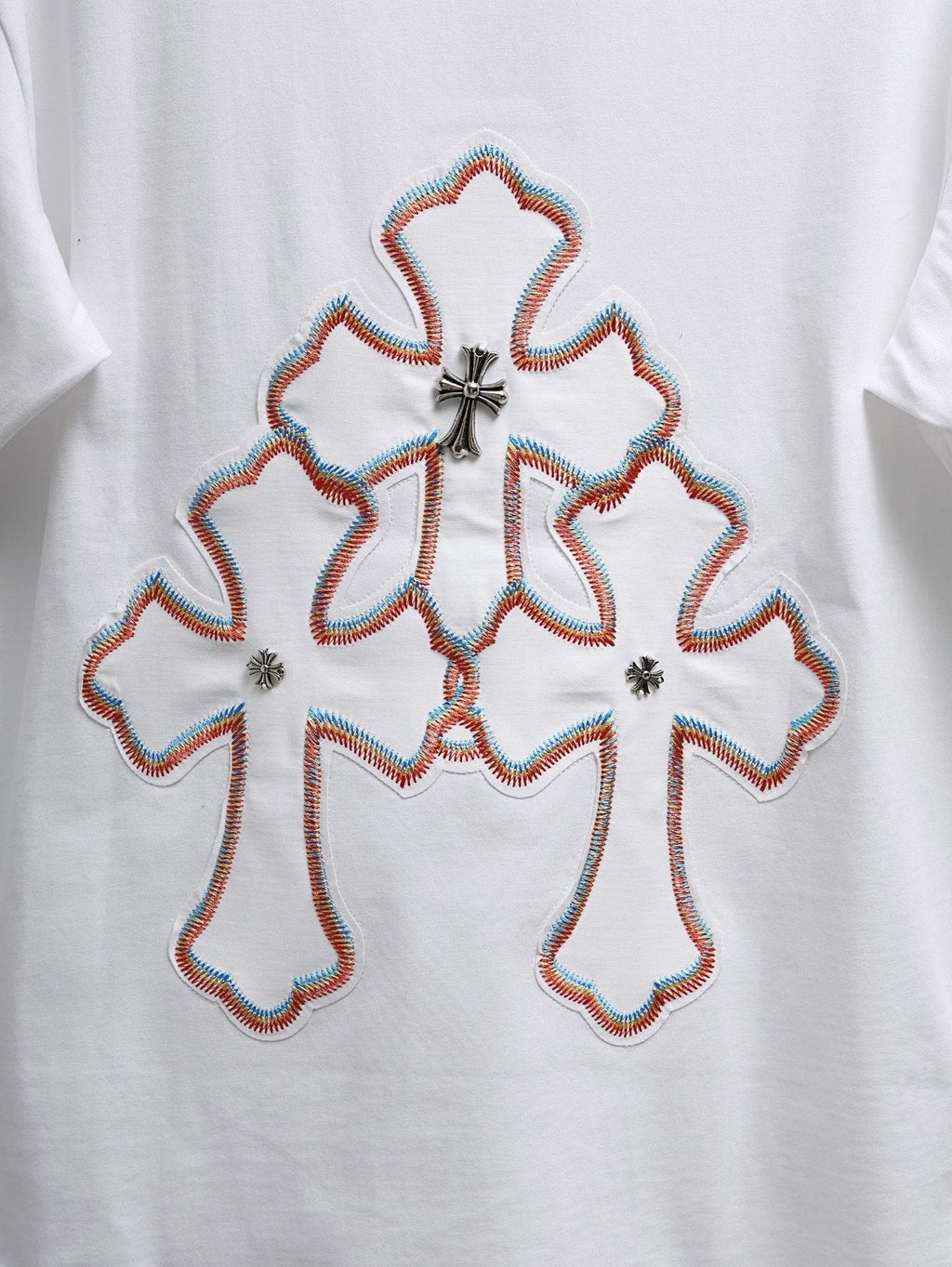 Chrome Hearts Clustered Cross Graphic T-Shirt