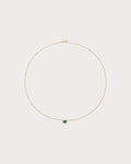 MONICA VINADER Odyssey 18ct Yellow-Gold Vermeil and Onyx Chain Necklace(Small/Green)