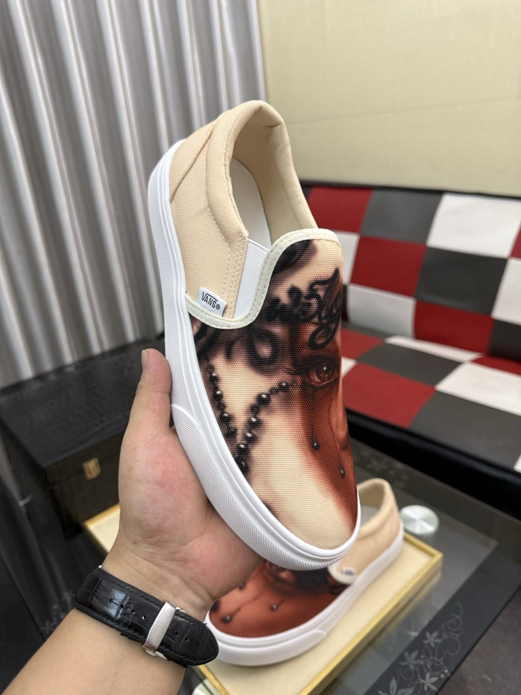 Vans Graphic Slip-On Sneakers